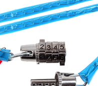 75cm Preset Combination Chain Lock in Nylon Sleeve B1228 - Padlocks & More